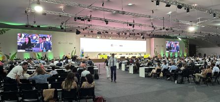 large room at COP30 in Belém