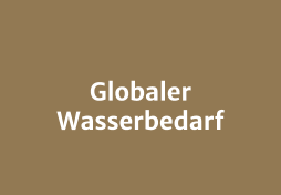 Globaler Wasserbedarf Logo